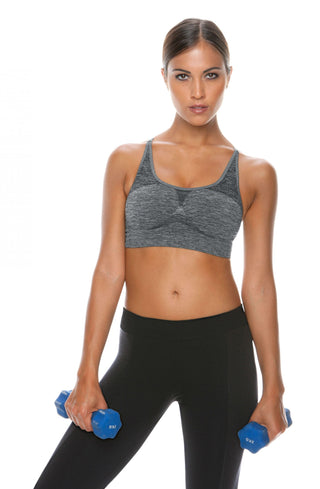 Control Body 110706 Sports Bra Melange/Grey