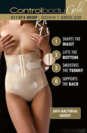 Control Body 311274 Corset Shaping Brief Skin