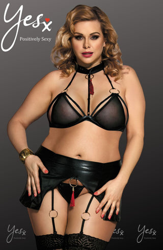 YesX YX823Q Bra Set Black