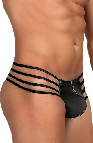 YesX YX971 Men's Thong Black