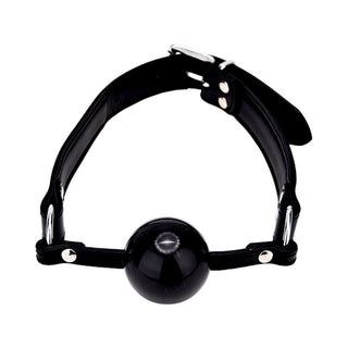 BOUND Leather Solid Ball Gag - Dr. Bear Inc