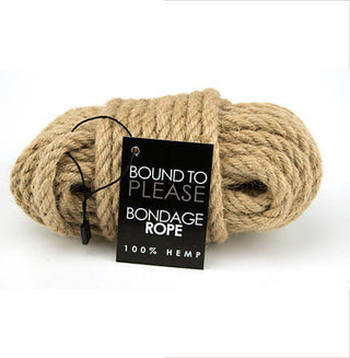 Bound to Please Bondage Rope Hemp - Dr. Bear Inc