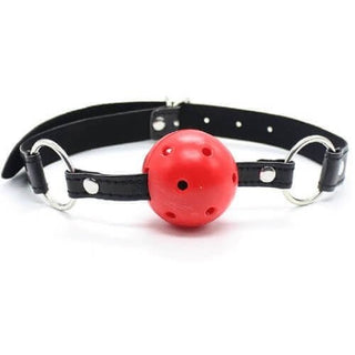 Bound to Please Breathable Ball Gag Red - Dr. Bear Inc