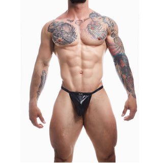 C4M Boost Black Leatherette G - String Extra Large - Dr. Bear Inc