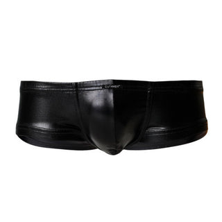 C4M Booty Shorts Black Leatherette Extra Large - Dr. Bear Inc