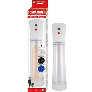 Commander USB Rechargeable High Vacuum Electric Penis Pump - Dr. Bear Inc