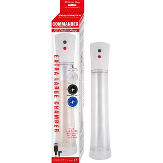 Commander USB Rechargeable High Vacuum Electric Penis Pump XL - Dr. Bear Inc