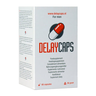 Delaycaps Performance Enhancement Pills (60 Pack) - Dr. Bear Inc