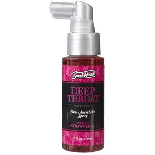 Doc Johnson Good Head Deep Throat Spray Sweet Strawberry - Dr. Bear Inc