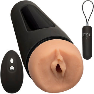 Doc Johnson Main Squeeze The Original Vibro Pussy Vibrating Male Masturbator - Dr. Bear Inc