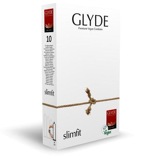 Glyde Ultra Slimfit Vegan Condoms 10 Pack - Dr. Bear Inc