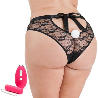 Happy Rabbit Plus Size Remote Control Knicker Vibrator - Dr. Bear Inc