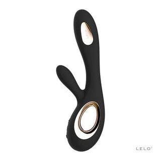 Lelo Soraya Wave Dual Action Vibrator Black - Dr. Bear Inc