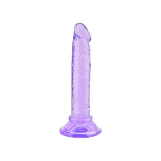 Loving Joy 5 Inch Beginners Dildo Purple - Dr. Bear Inc