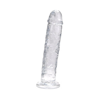 Loving Joy 8.5 Inch Suction Cup Dildo Clear - Dr. Bear Inc