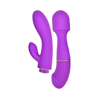 Loving Joy DUA Interchangeable Vibrator with 2 Attachments - Dr. Bear Inc