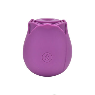 Loving Joy Rose Toy Clitoral Suction Vibrator Purple - Dr. Bear Inc