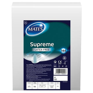 Mates Supreme Condom BX144 Clinic Pack - Dr. Bear Inc