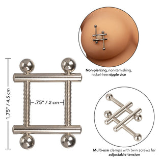 Nipple Grips Crossbar Nipple Vices - Dr. Bear Inc