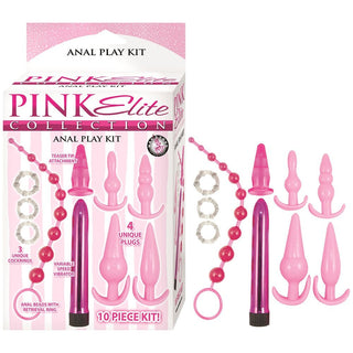 Pink Elite Collection Anal Play Kit - Dr. Bear Inc