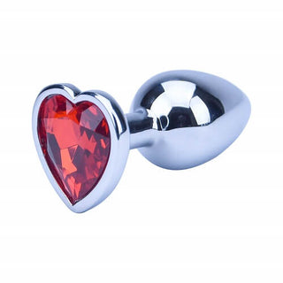 Precious Metals Heart Shaped Butt Plug - Silver - Dr. Bear Inc