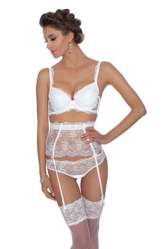 Roza Ambre Push Up Bra White