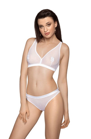 Roza Lisbet White Soft Cup BRA