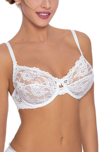 Roza Sisi White Bra