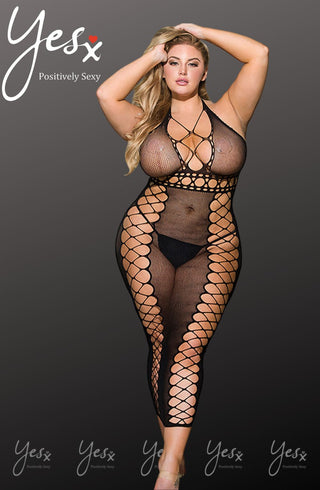 YesX YX834Q Bodystocking Dress